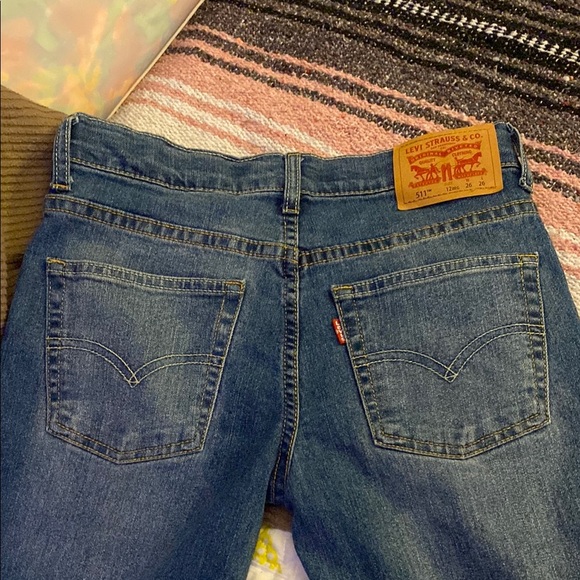 Levi's Women's Boot Cut Jeans - Blue - Picture 4 of 4